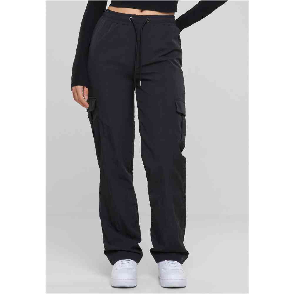 Urban Classics - Nylon Pantalon cargo - Noir